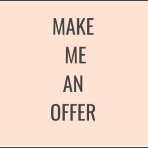 I’m happy to accept reasonable offers, thanks!